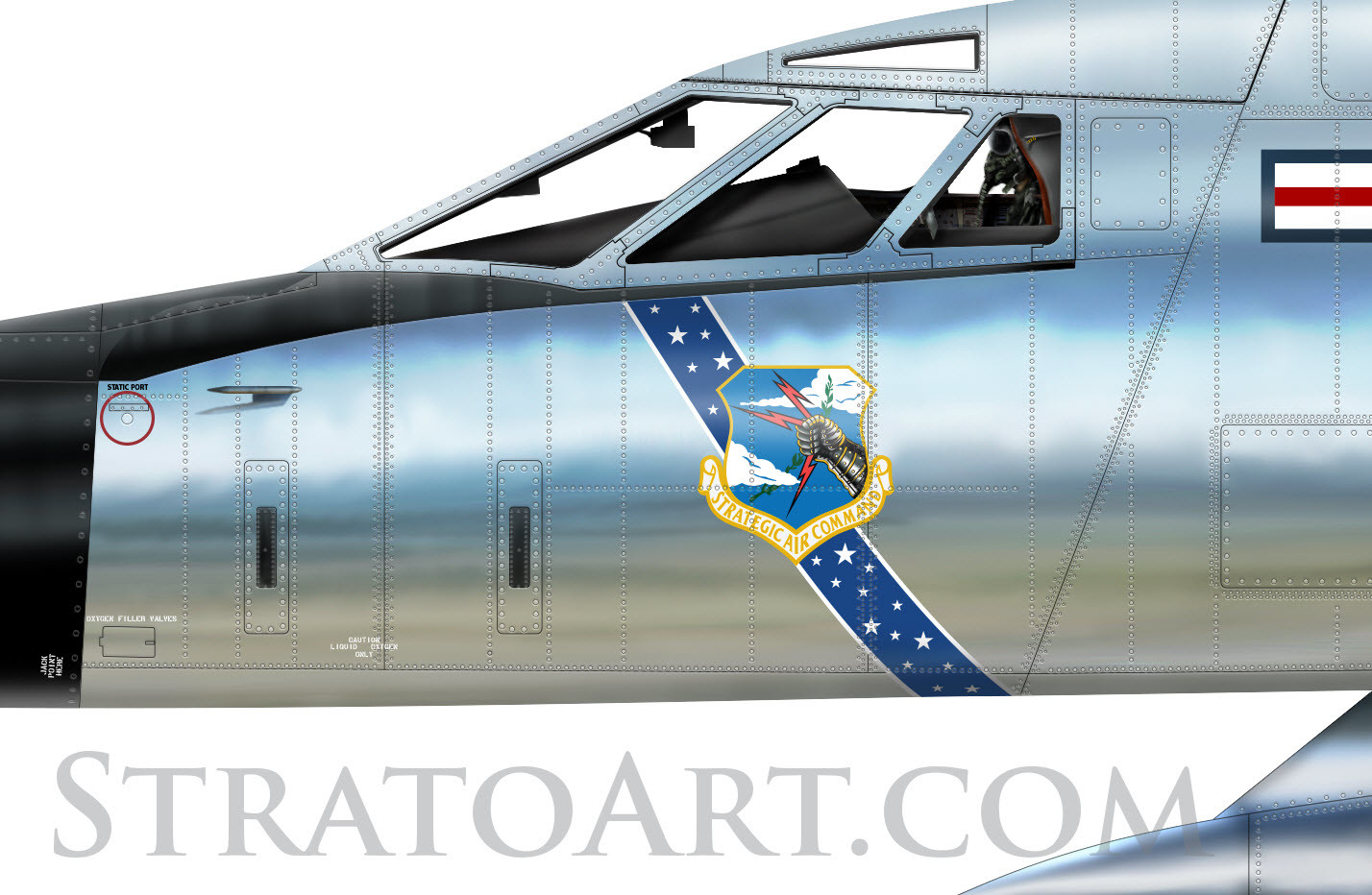 21: Cockpit details. 