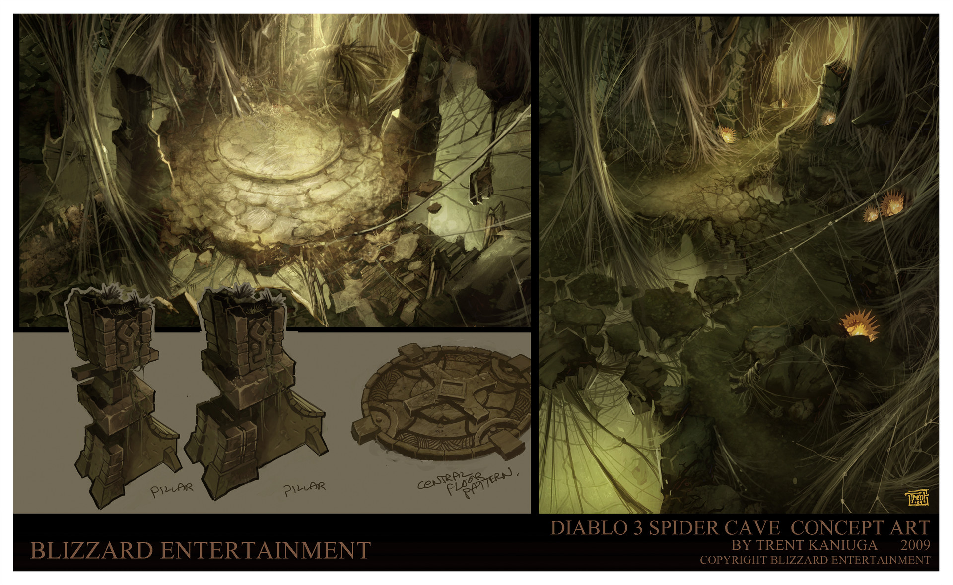 ArtStation Diablo 3 Spider Caves