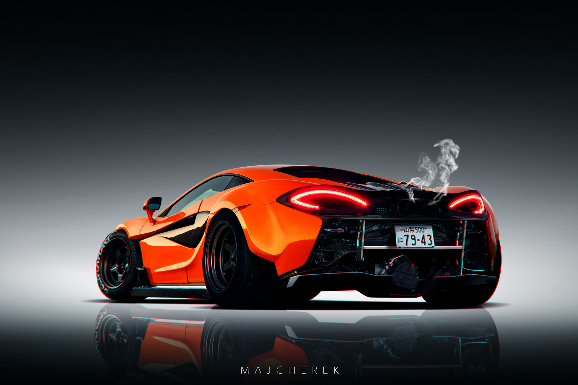 Artstation Mclaren 570s Widebody Street Racer Mikolaj Majcherek