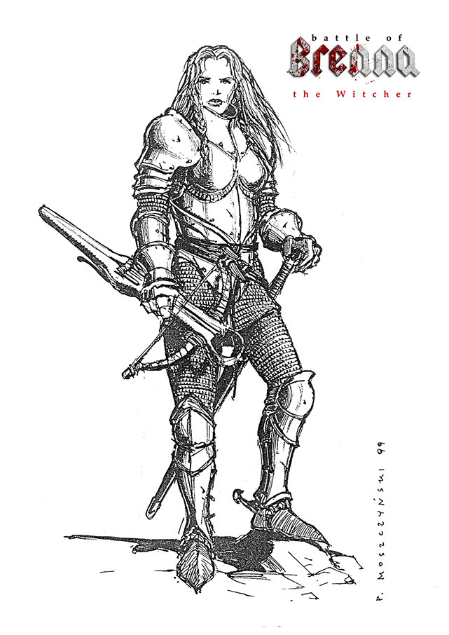 Artstation Free Companies Of Condotiers From Sapkowski Novel The Witcher Pawel Moszczynski
