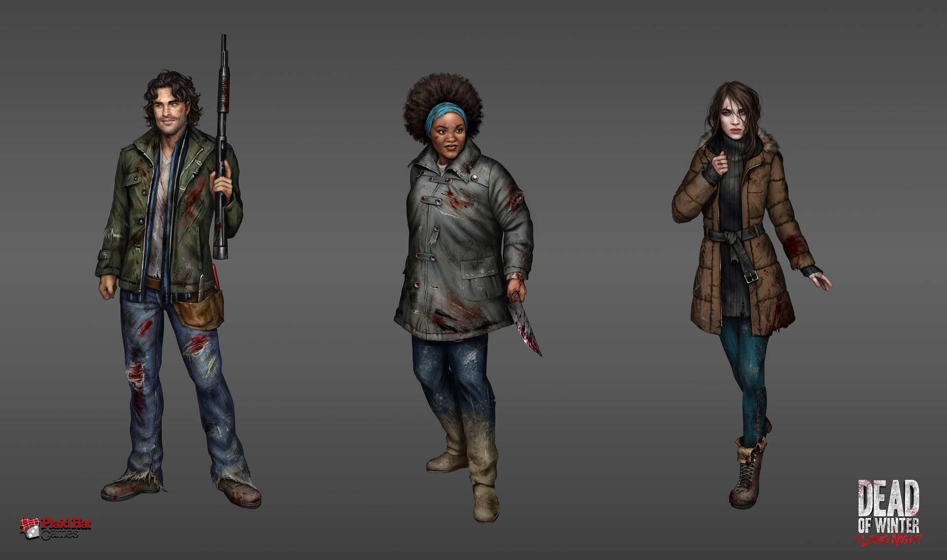 Artstation Dead Of Winter The Long Night Characters 1