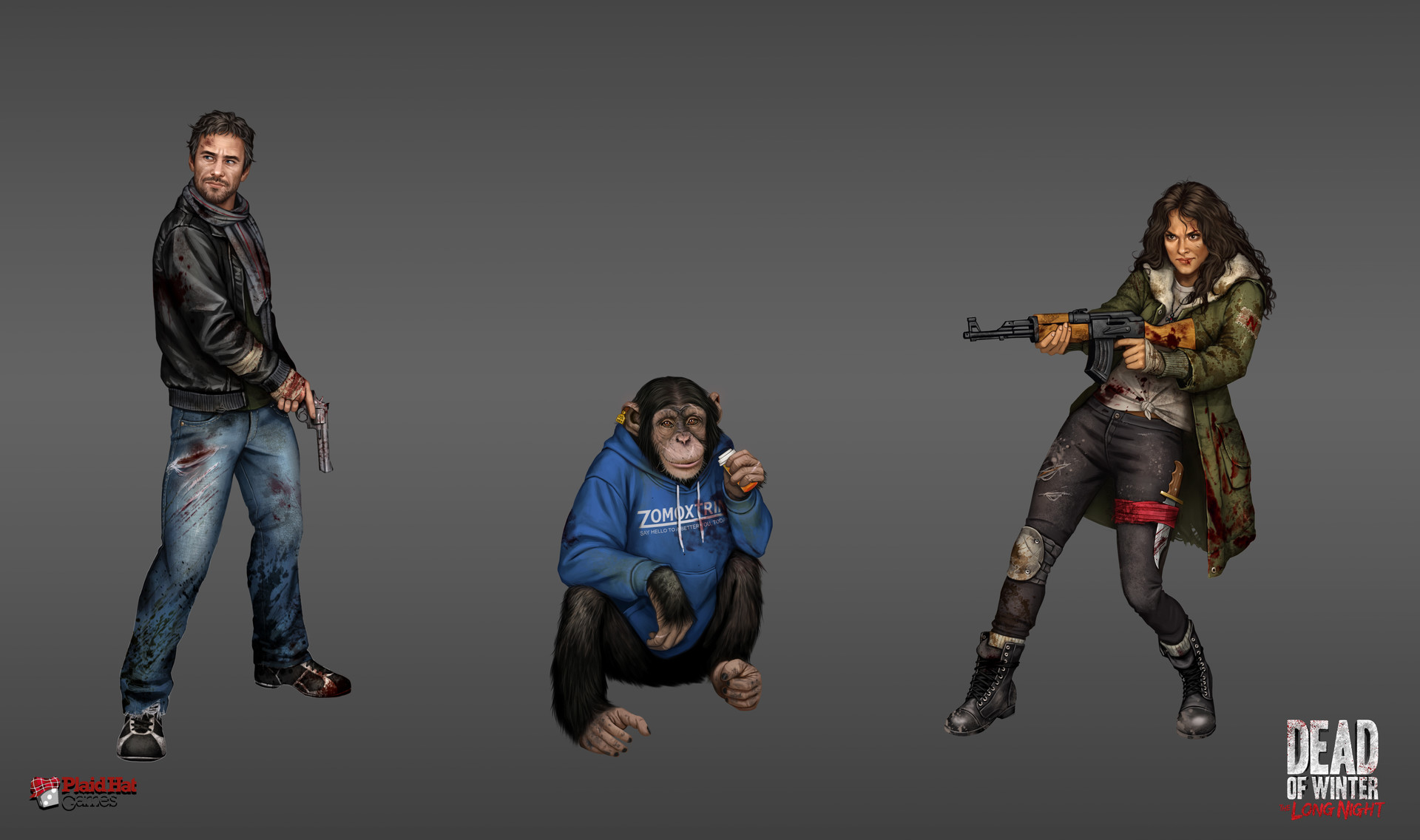 Artstation Dead Of Winter The Long Night Characters 2 Fernanda
