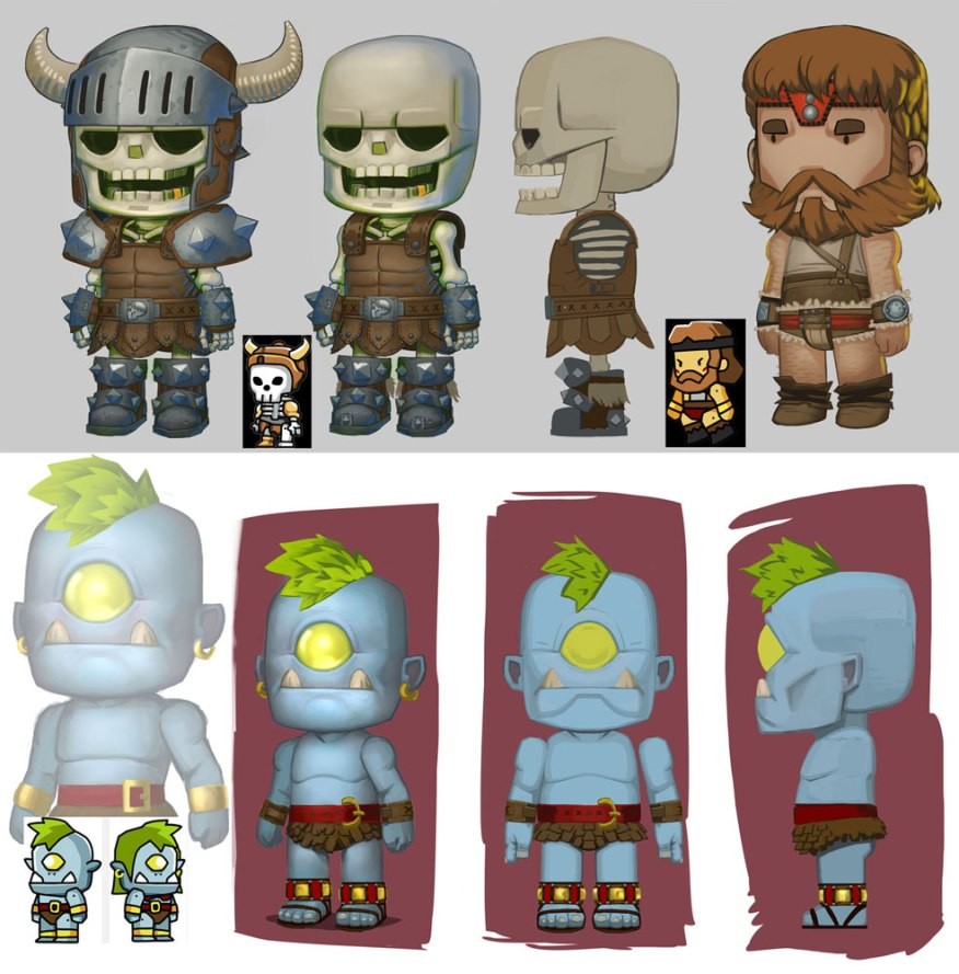 Converting and detailing previous generation of ScribbleNauts designs for pre-production.