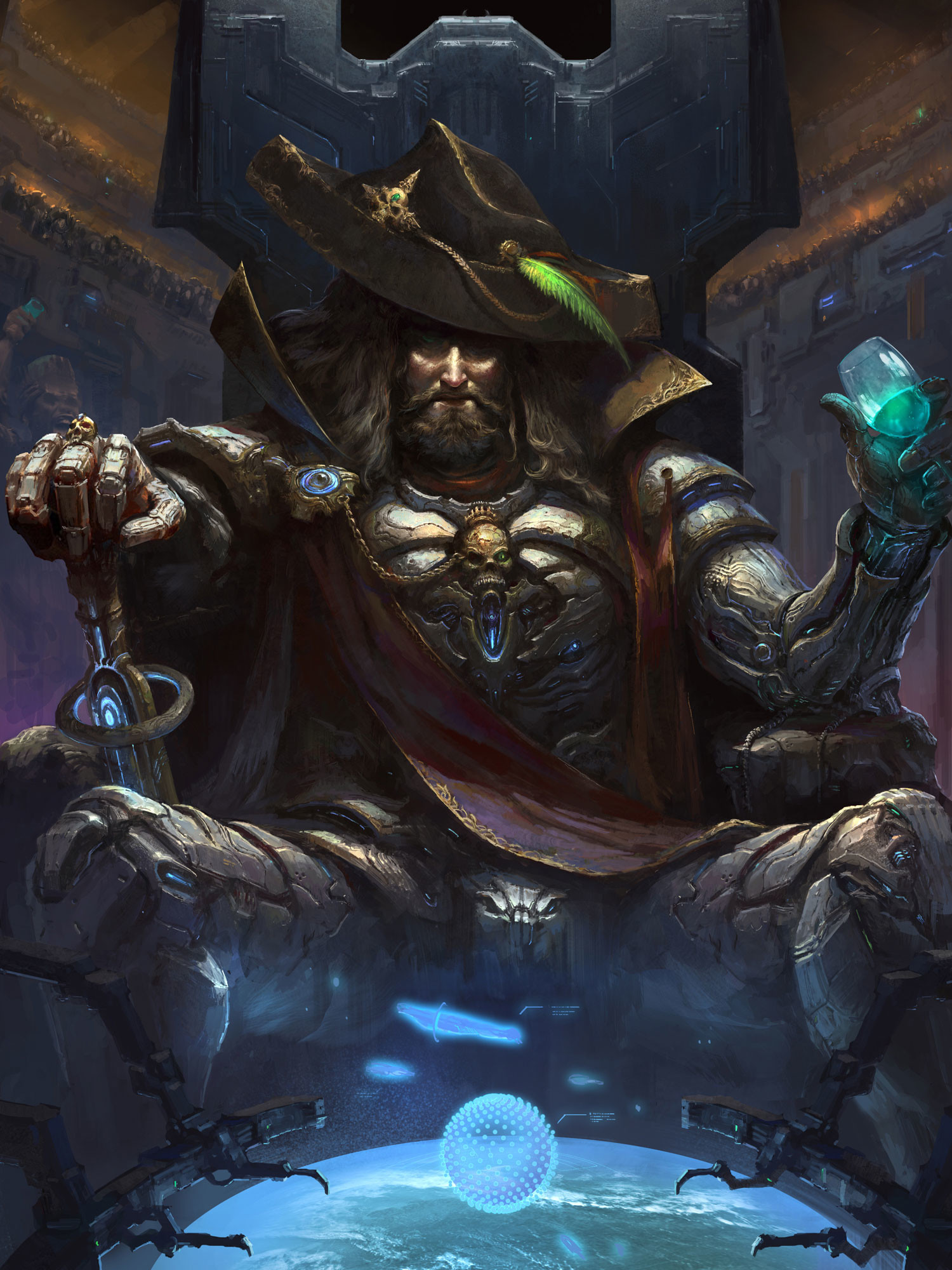 ArtStation - Universe Pirate, D. Rock-Art