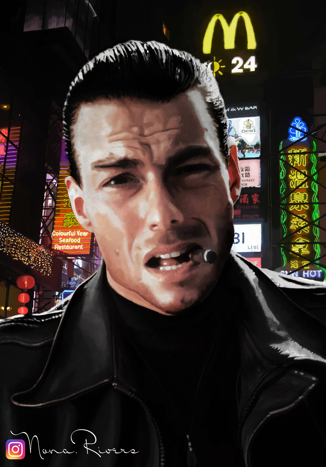 Nona Rivers JeanClaude Van Damme