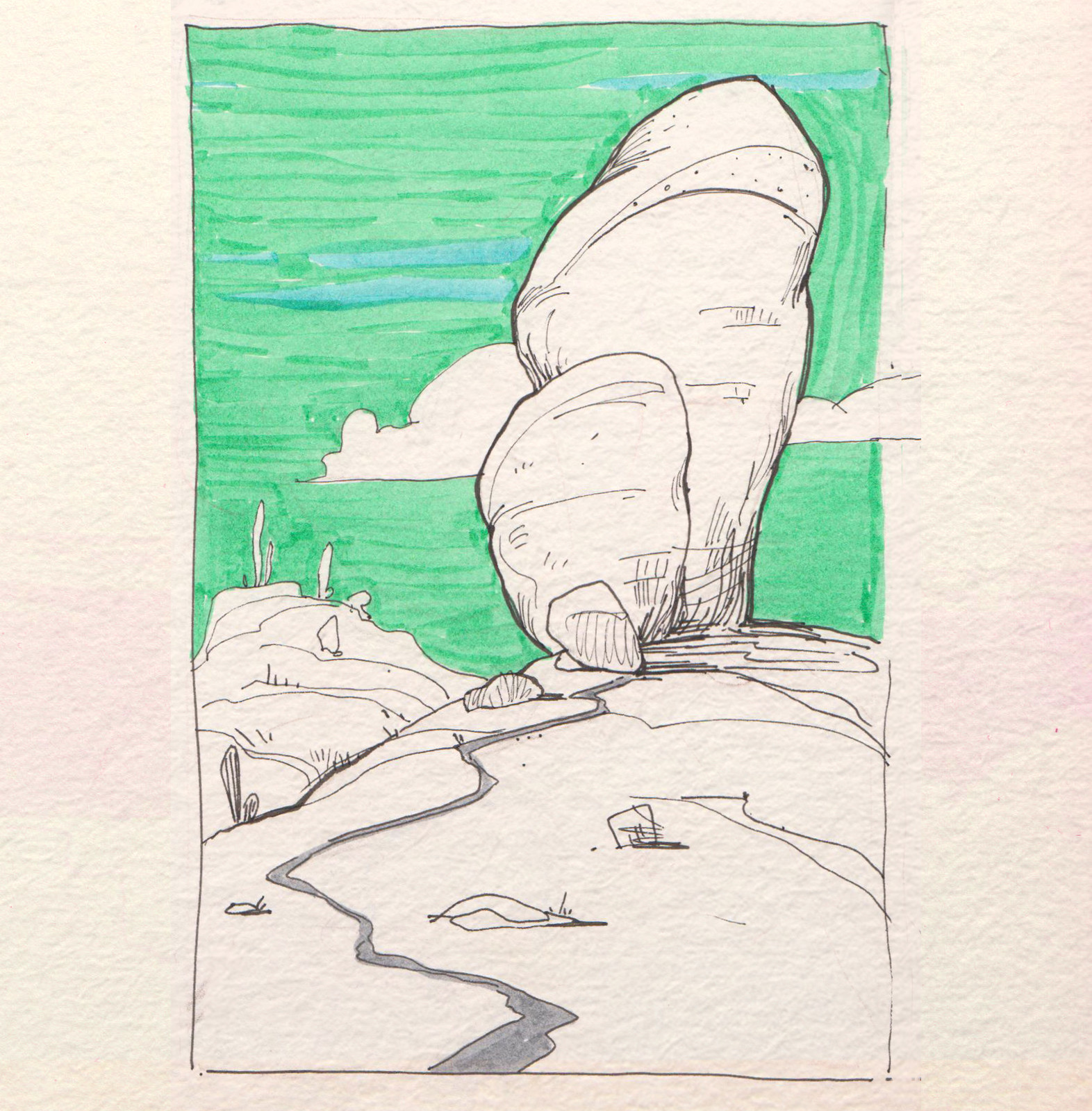 Tiny landscape
