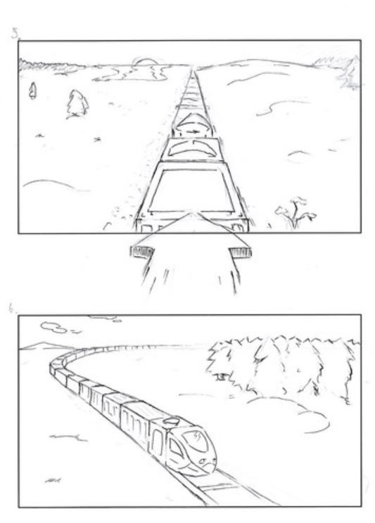 Storyboard for a promotion video