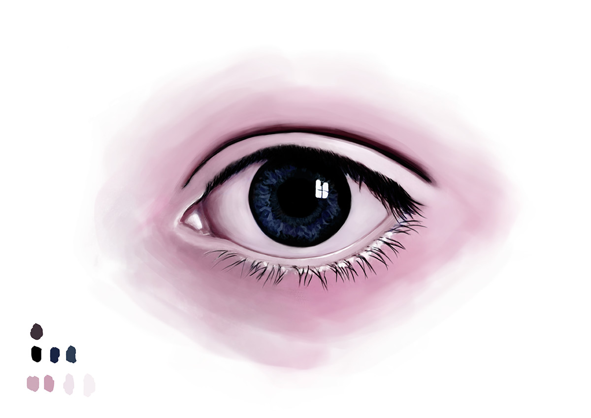 ArtStation - Digital Eye Sketch