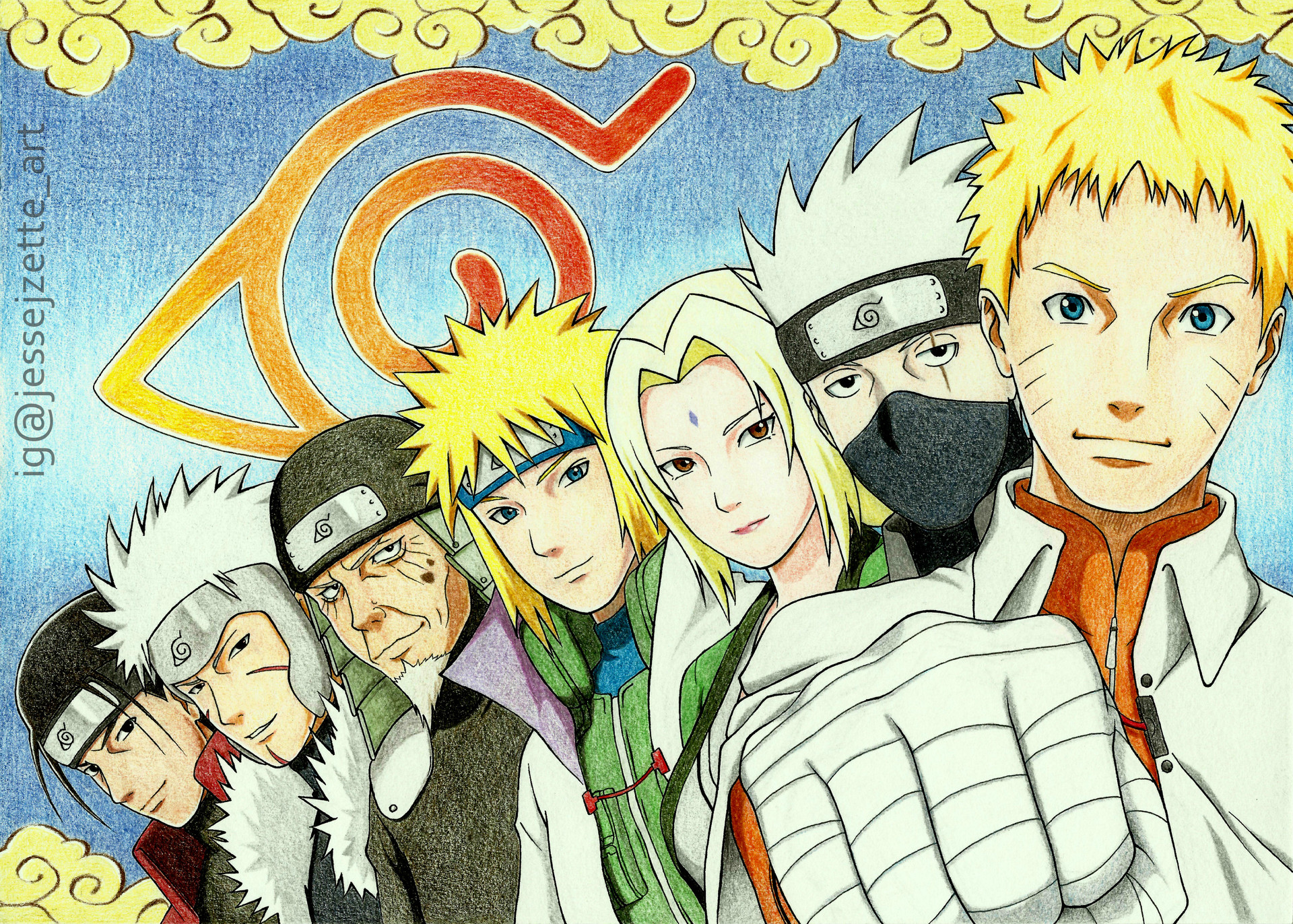 7 Hokage Naruto Uzumaki