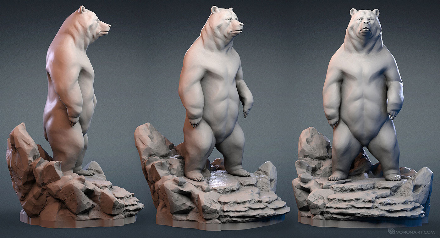 ArtStation - Standing Bear