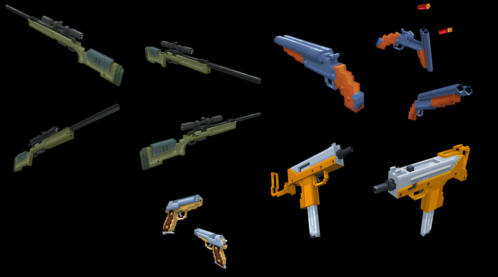 Artstation Pixelart 3d Models Kirill Losev