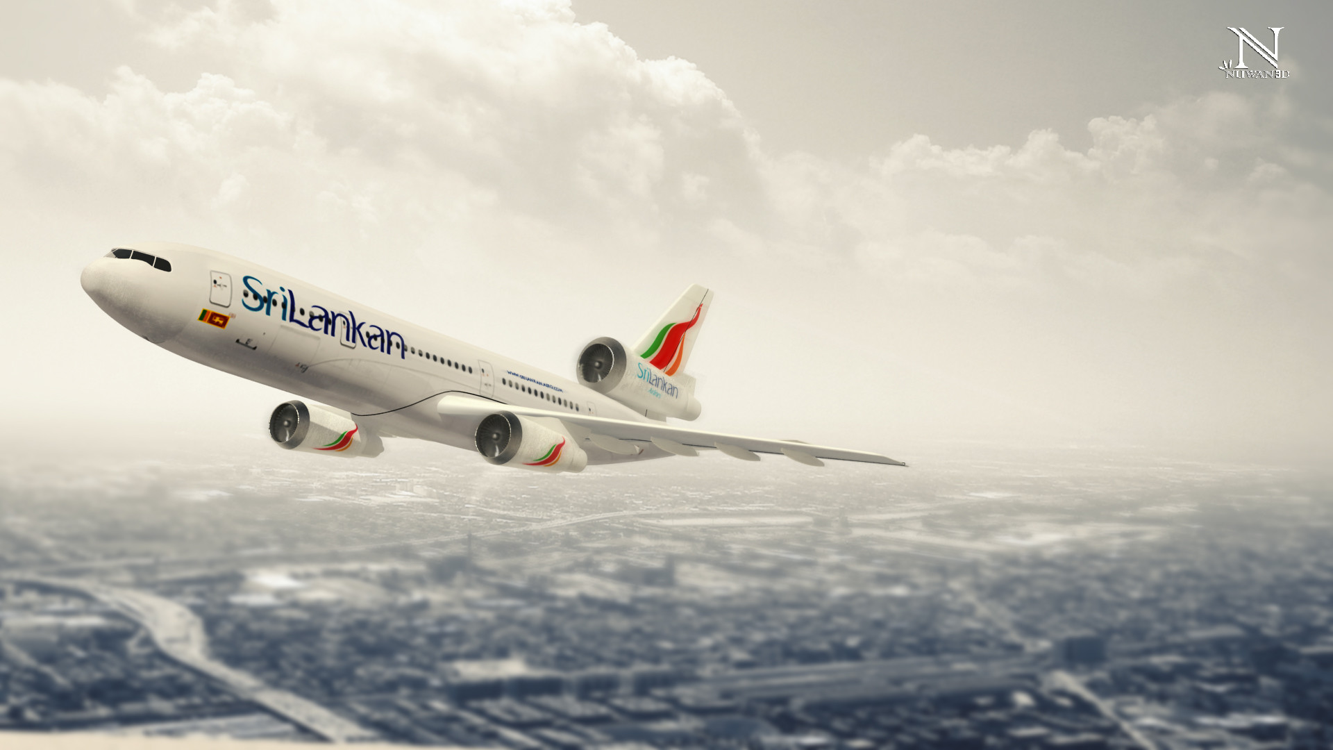 Nuwan 3d Srilankan Airlines