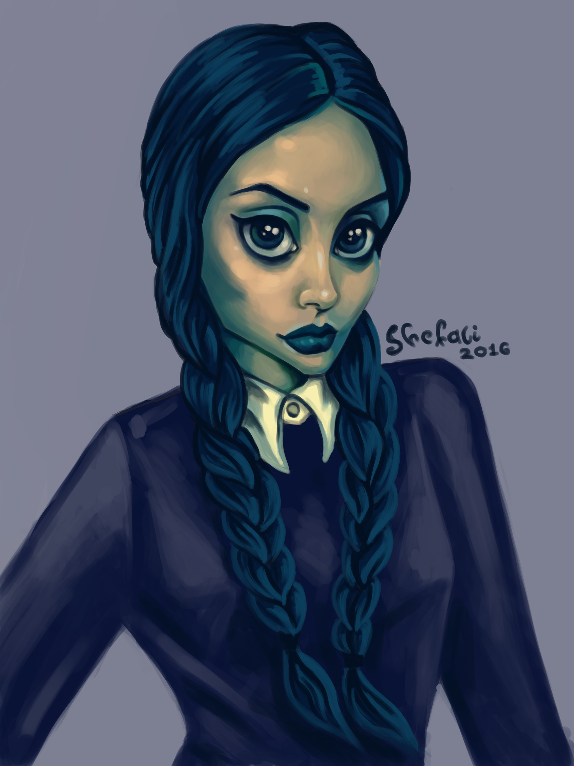 ArtStation - Wednesday Addams