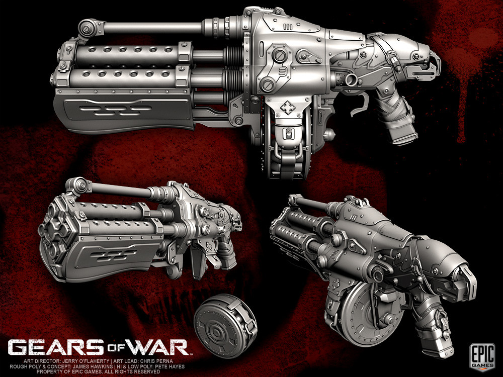 YemYam Gears of War Weapons