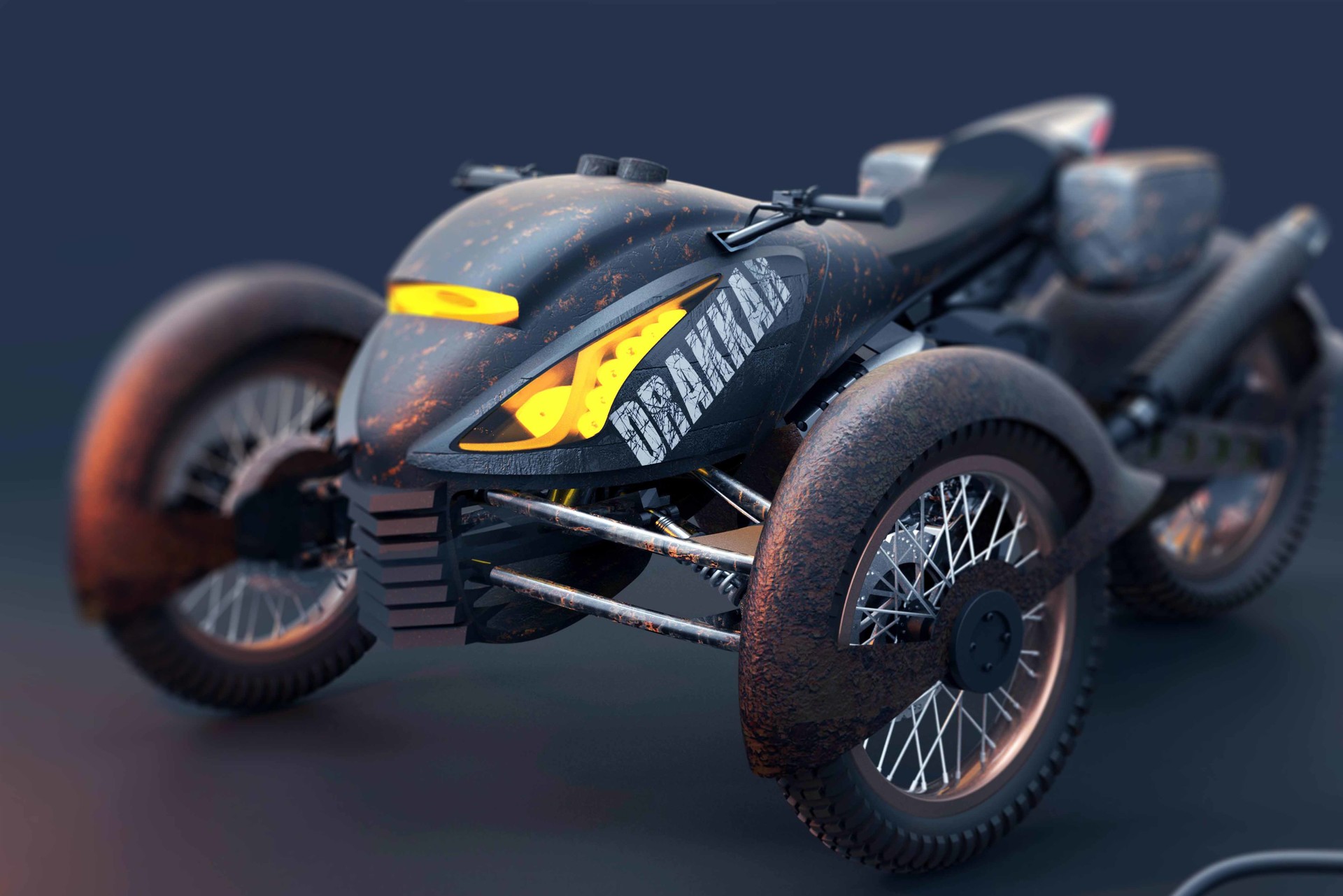 Three wheel 2025 off road bike