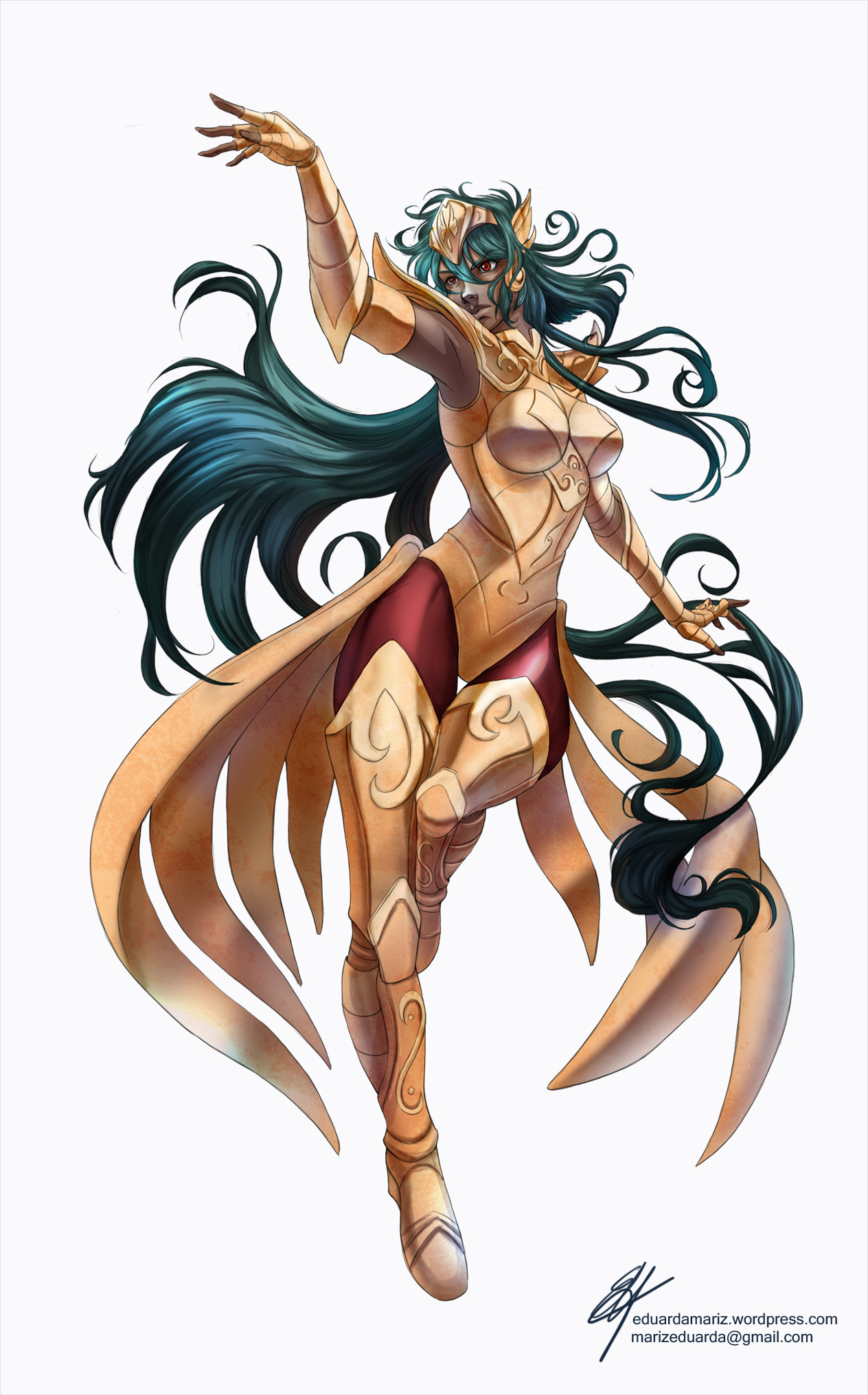 saint seiya female saint