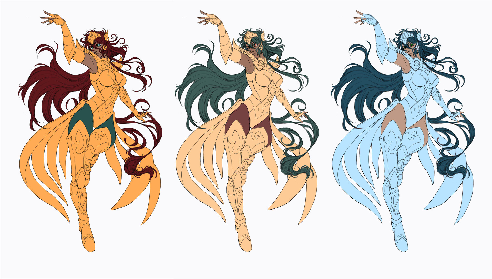 saint seiya female saint