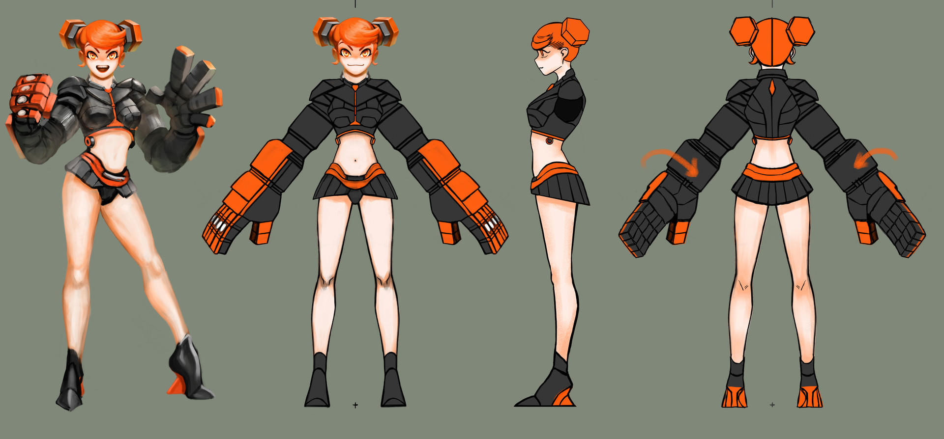Artstation Concept Art And Three Sided Map For 3d Work Thiasus J
