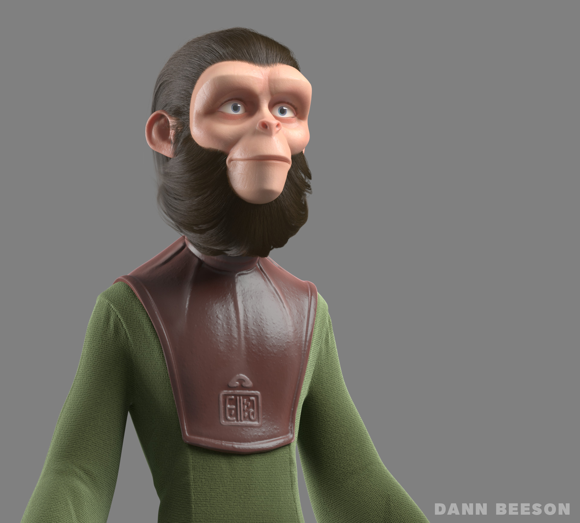 ArtStation Cornelius of the Apes Fan Art