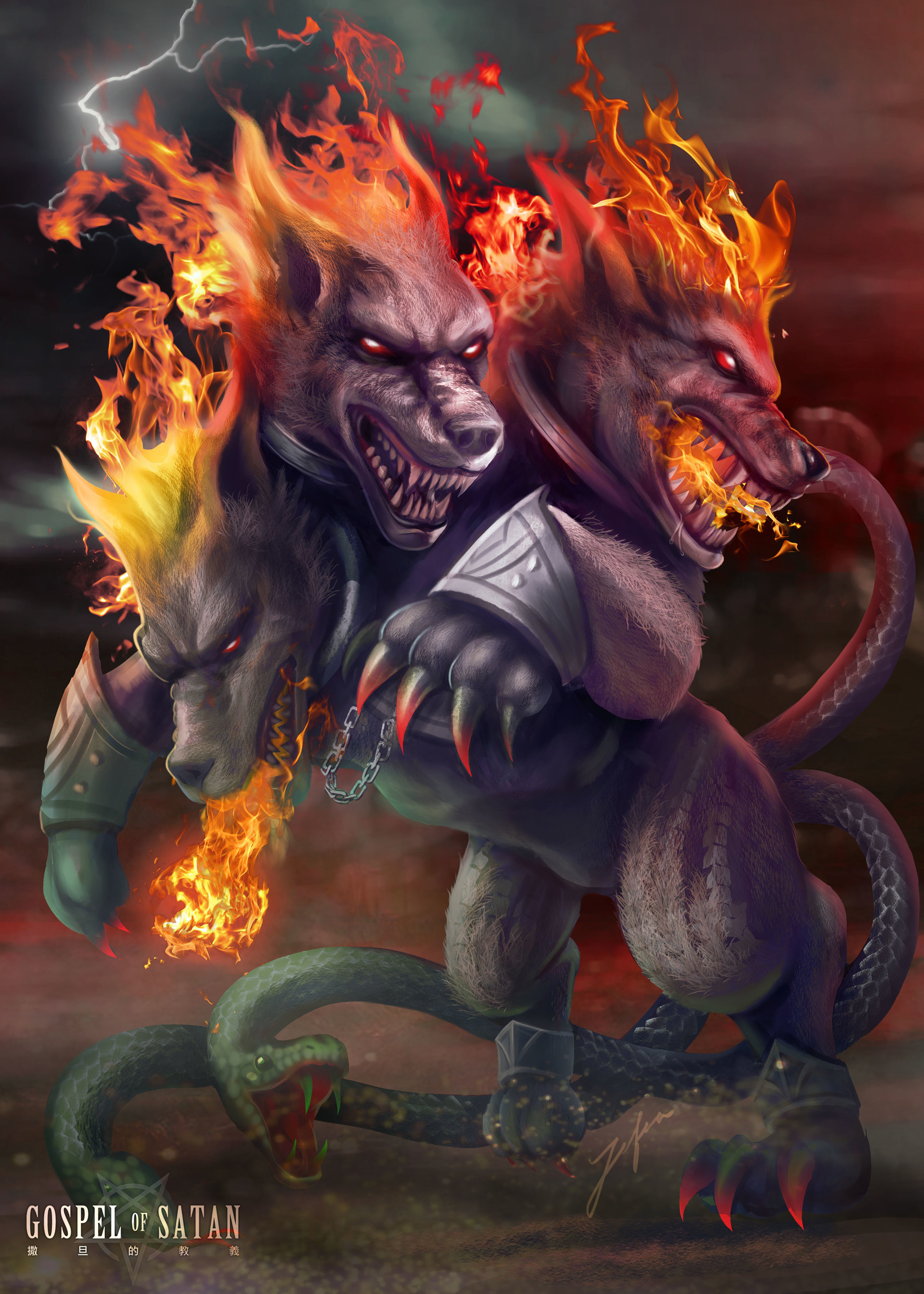 ArtStation - cerberus, jefea zero