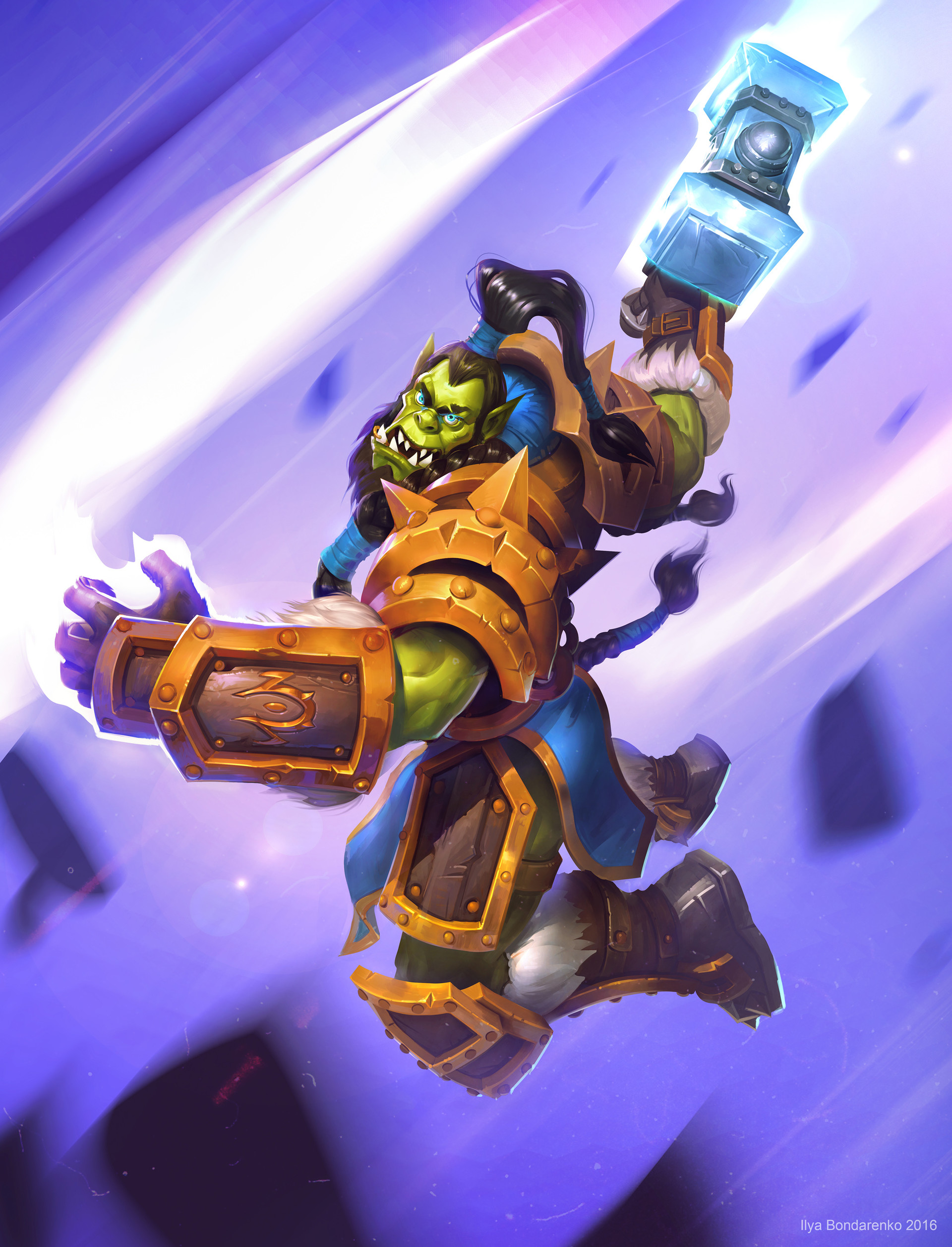 Artstation Thrall Son Of Durotan Ilya Bondarenko