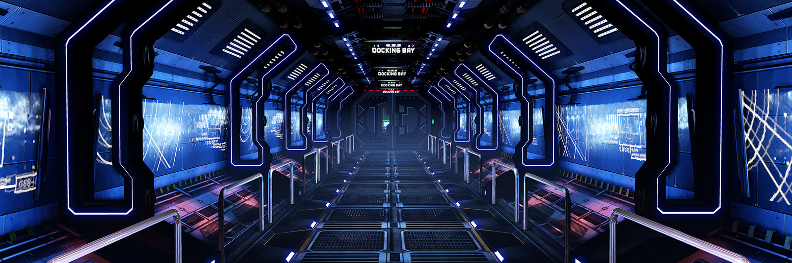 Genesis Space Station Corridor