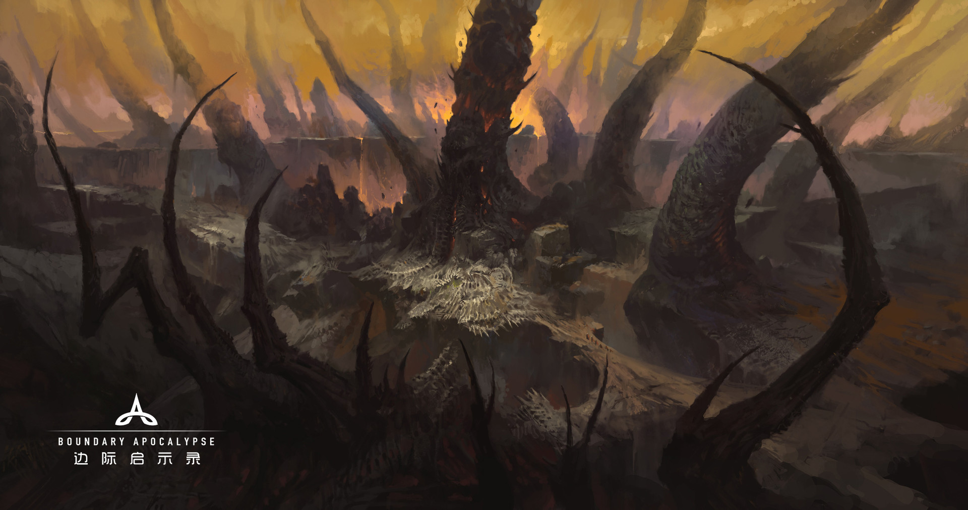 Artstation Planet Skeleton Boundary Apocalypse D Rock Art