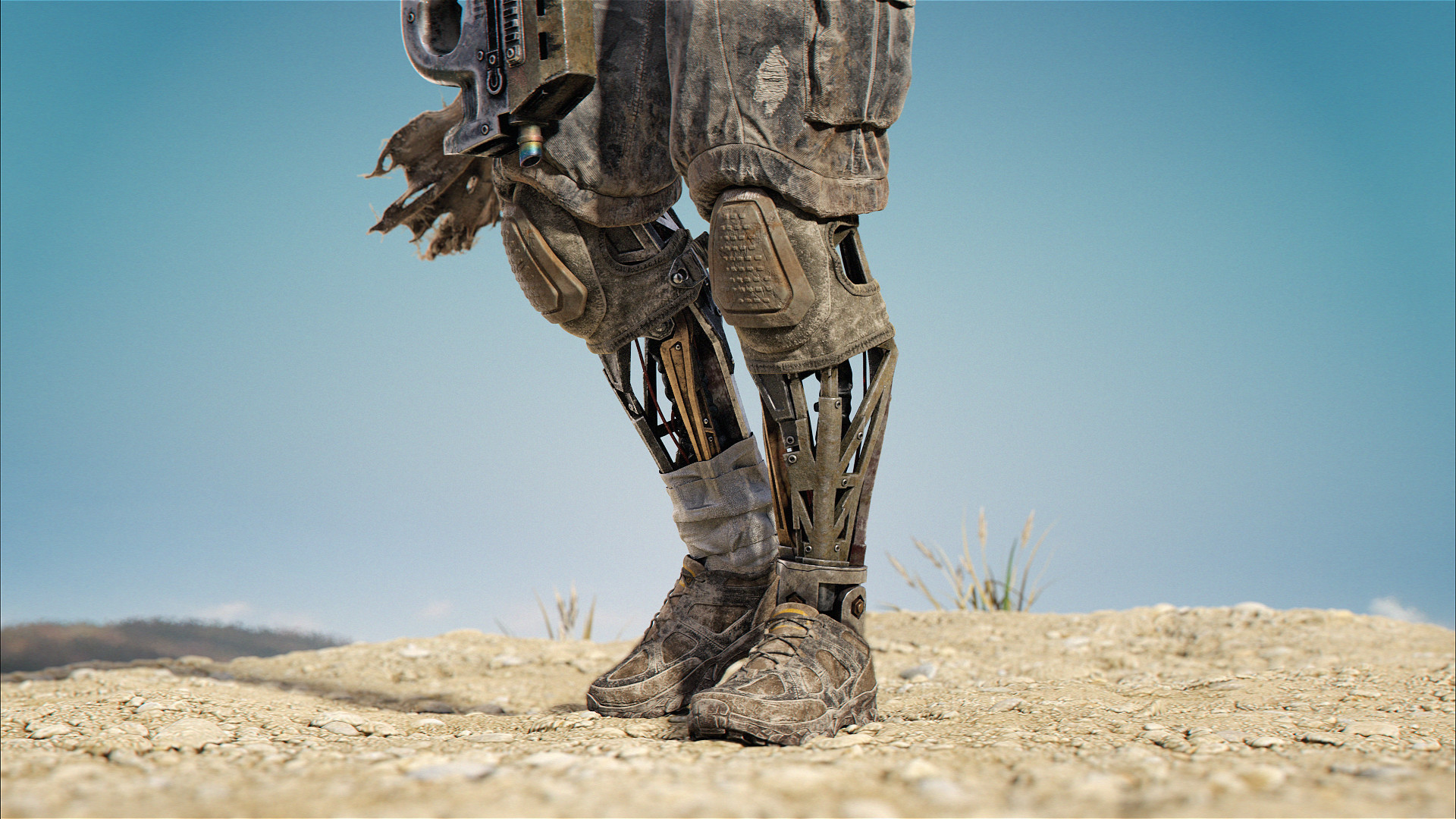 3d art _ Desert-Mech _ by Mahmoud salah Desert-Mech