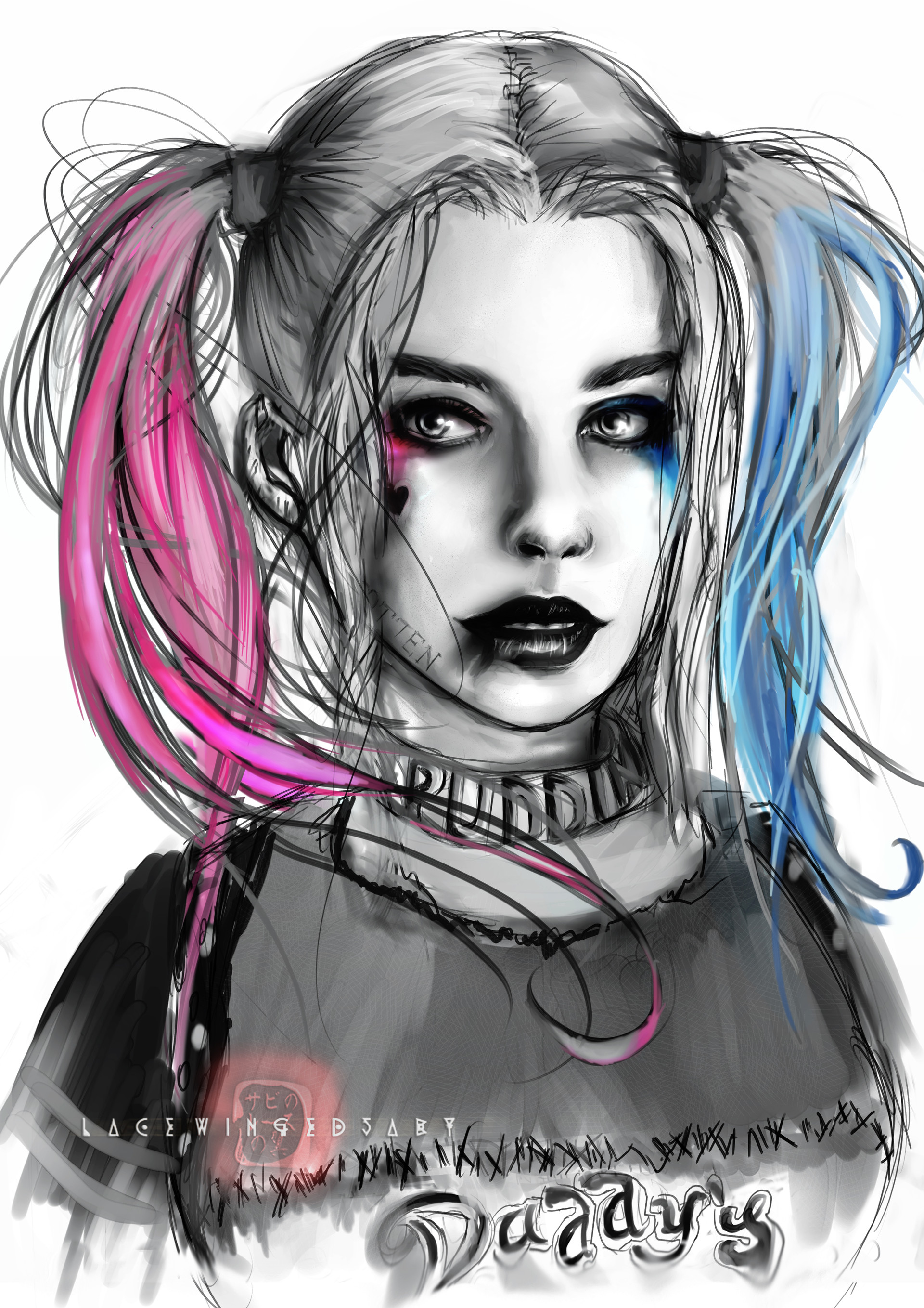 Artstation Joker S Property Harley Quinn Suicide Squad