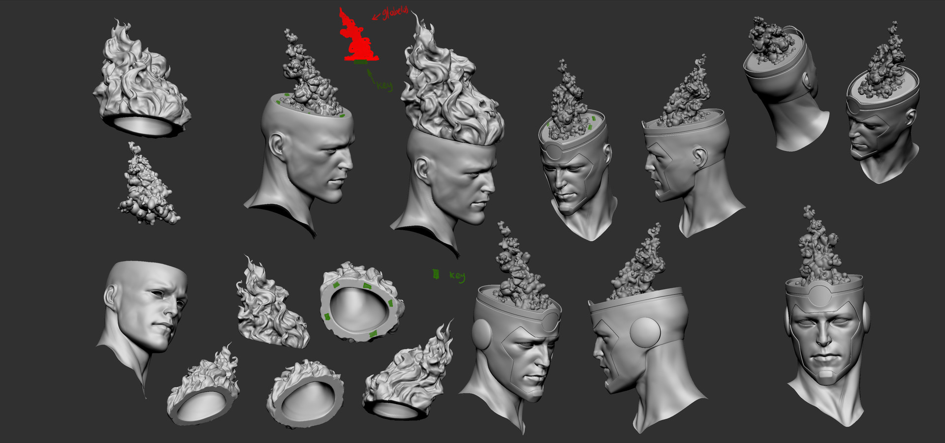 firestorm statue