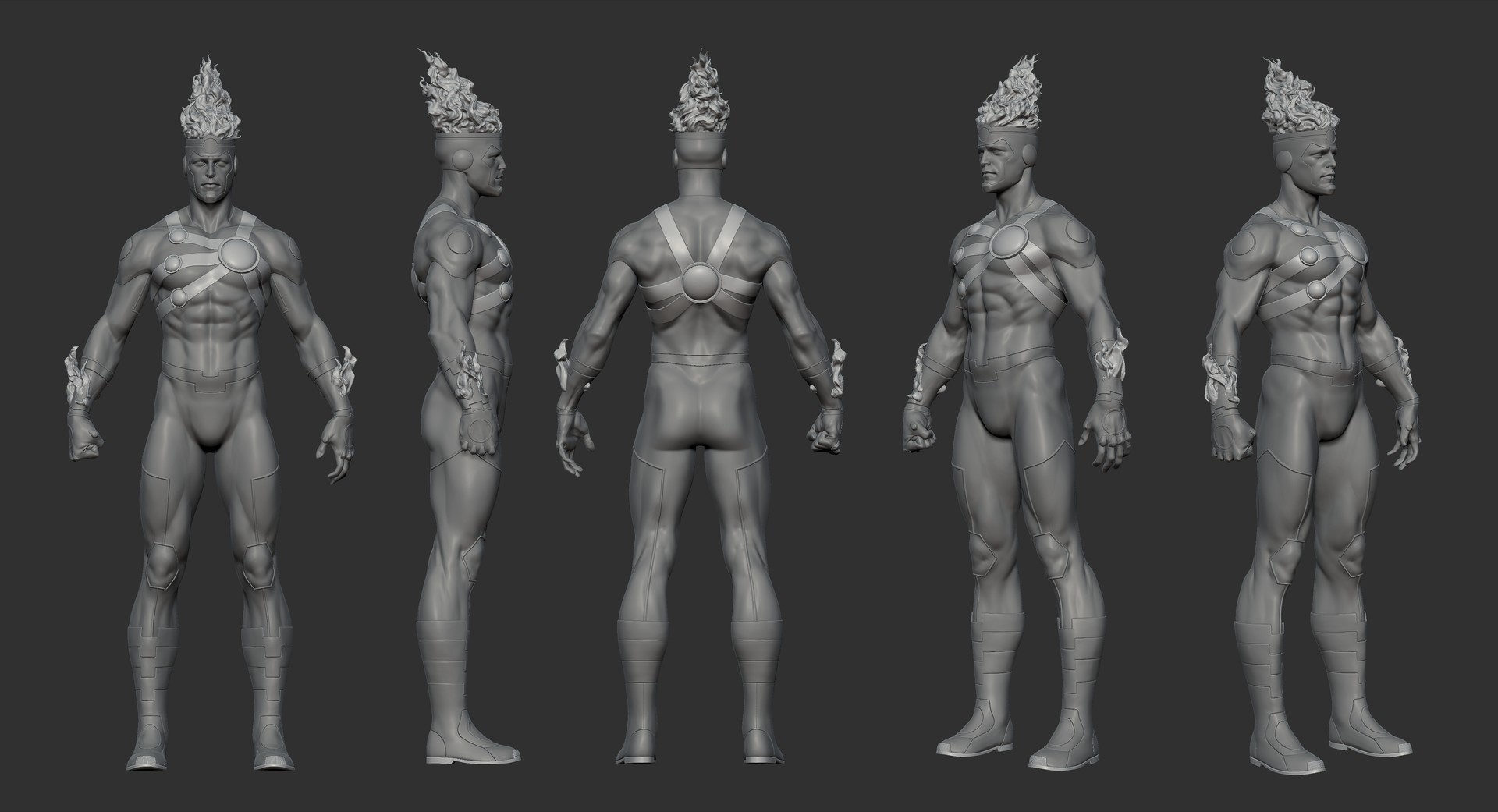 firestorm statue