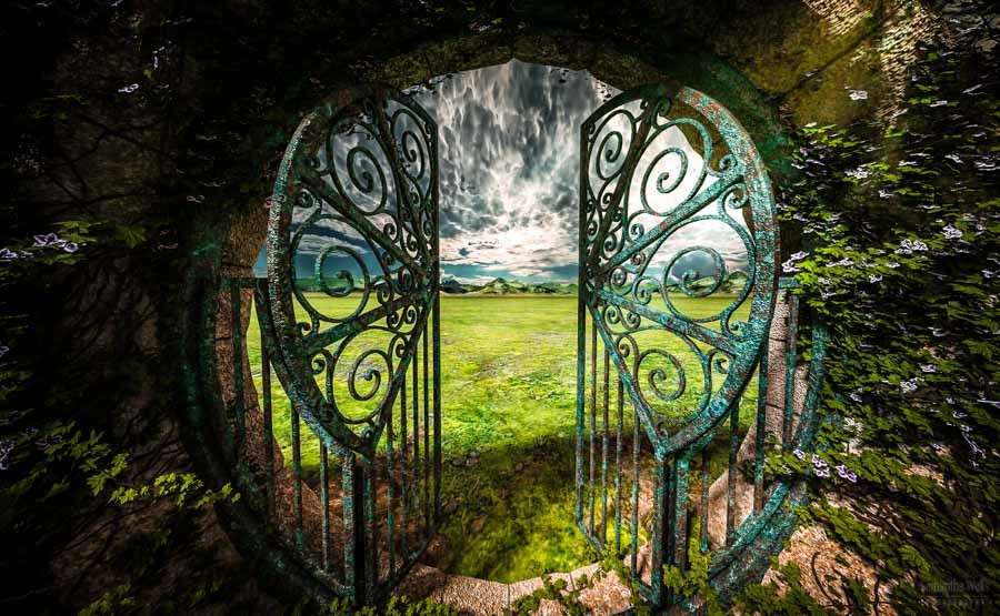 Место где находится вечность. Врата в сад. Врата вечности. Дверь в вечность. Ворота в вечность.