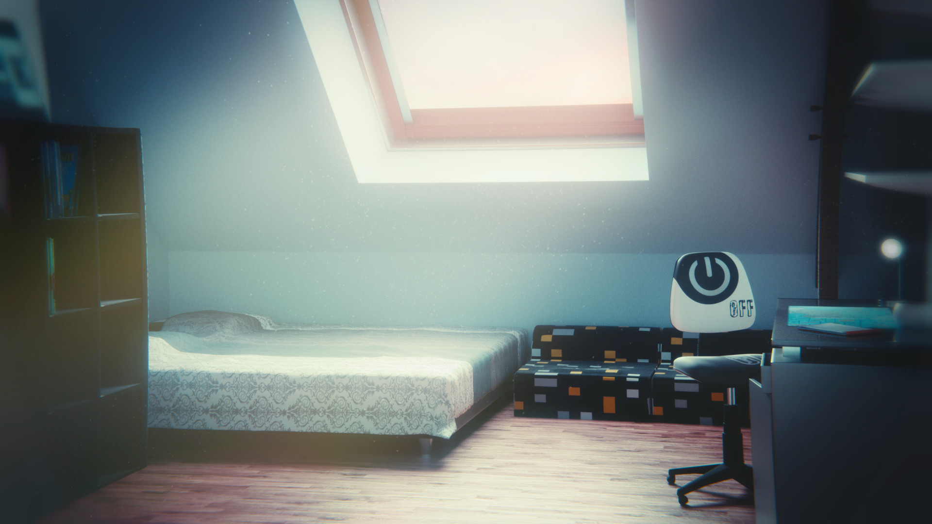 ArtStation The dusty room