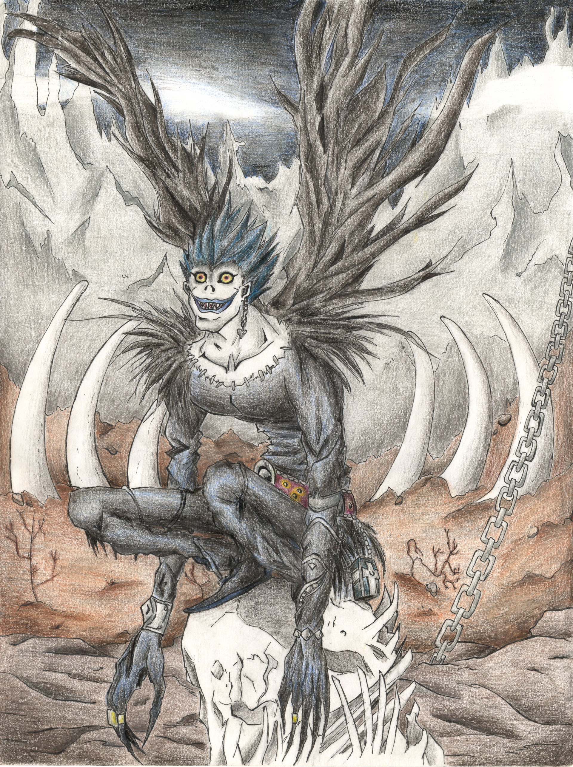 Maria Elena Silletti Ryuk In The Shinigami World From Death Note Maria Elena Silletti Ryuk In The Shinigami World From Death Note