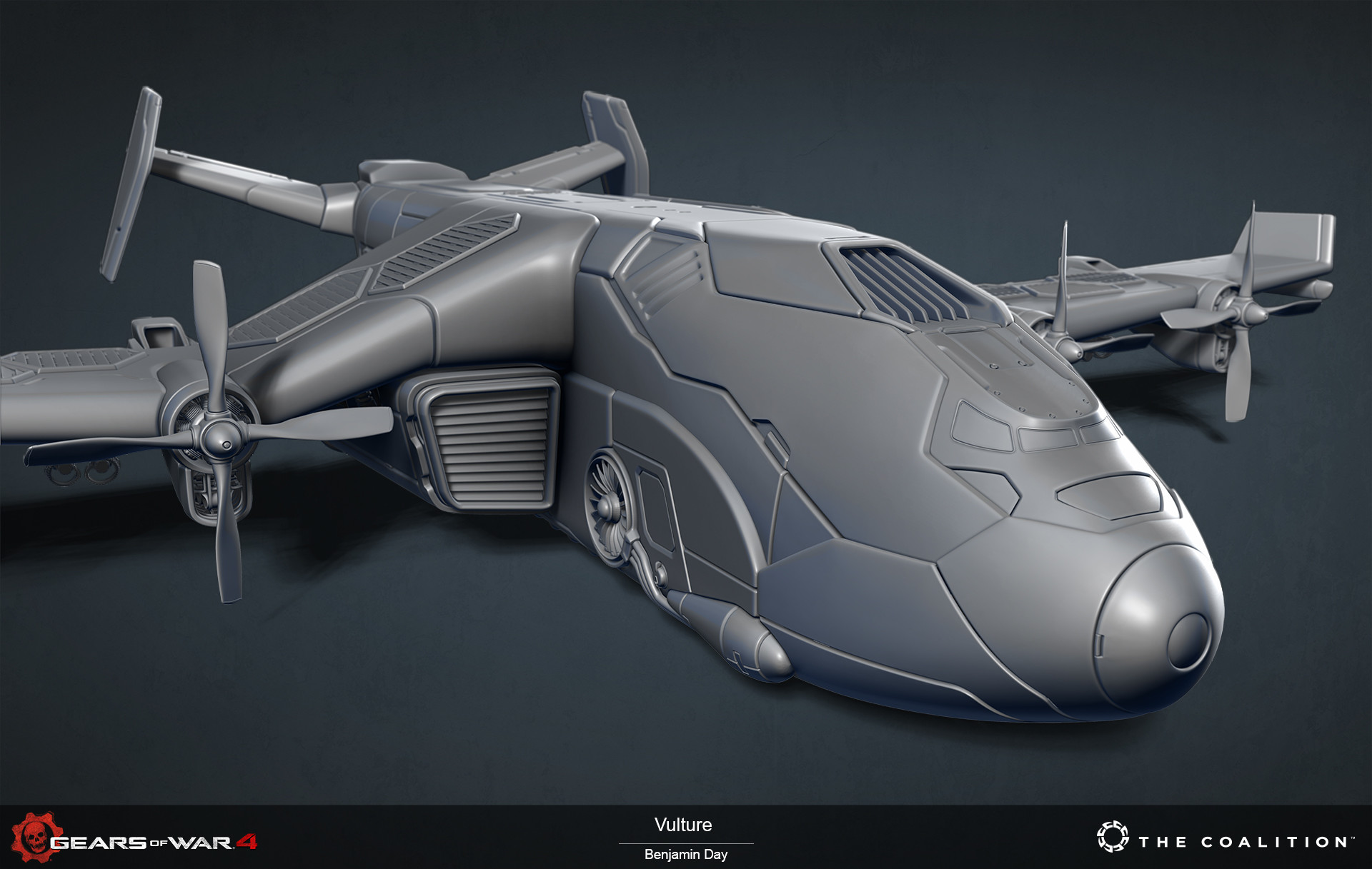 Ben Day Gears of War 4 Vulture