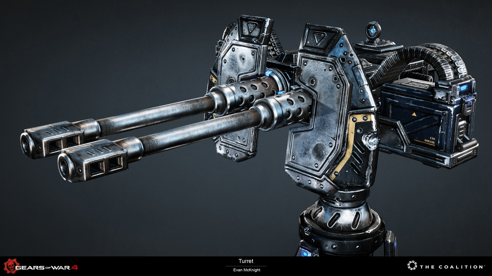 Evan McKnight Turret Gears of War 4