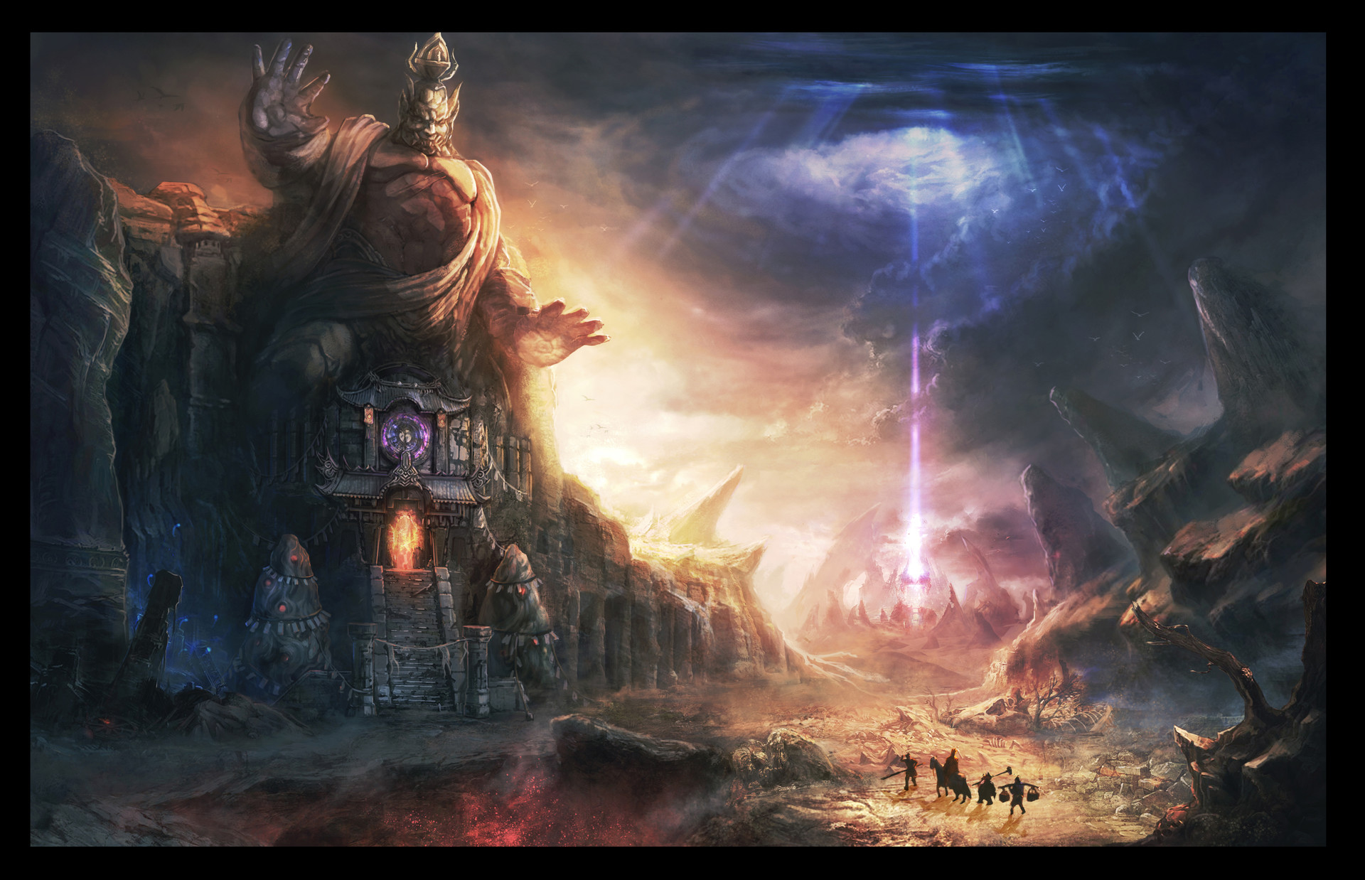 Artstation The Journey To The West Game Le Guo