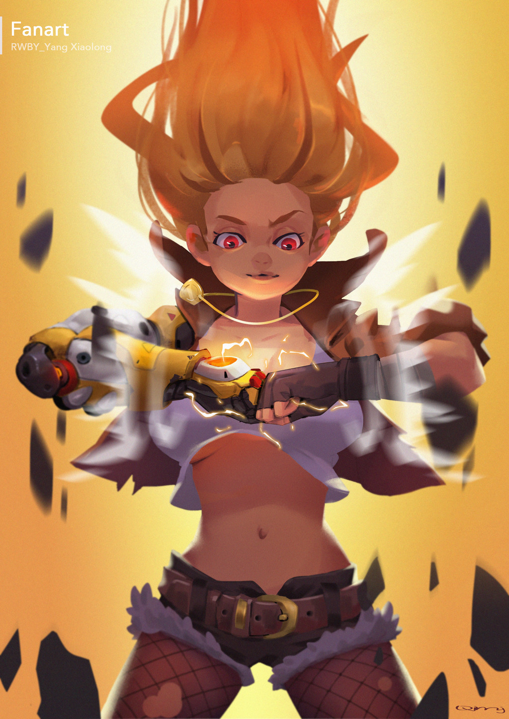 Artstation Rwby Fanart Qi Mj