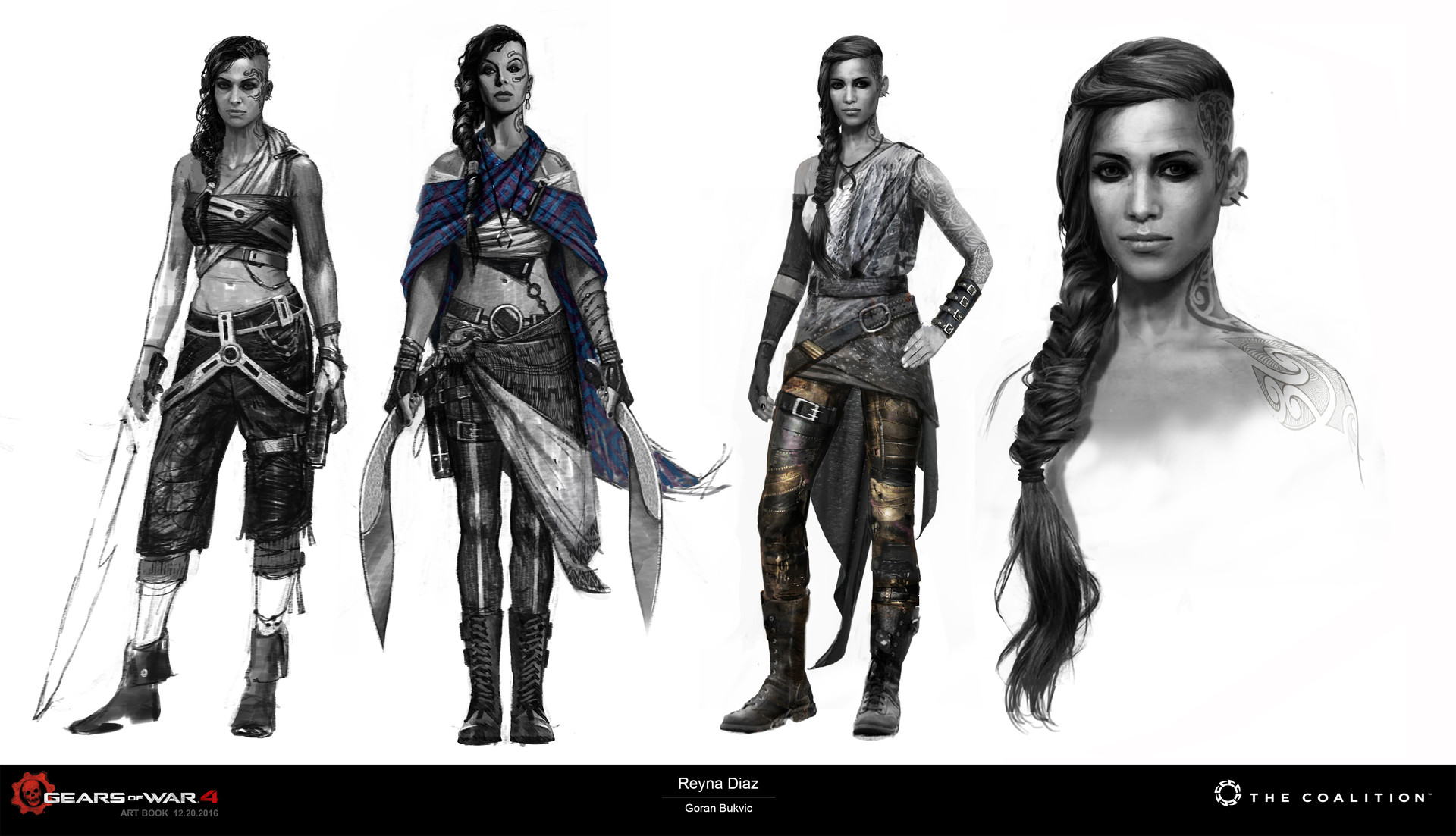 Reyna Diaz - Gears of War 4.