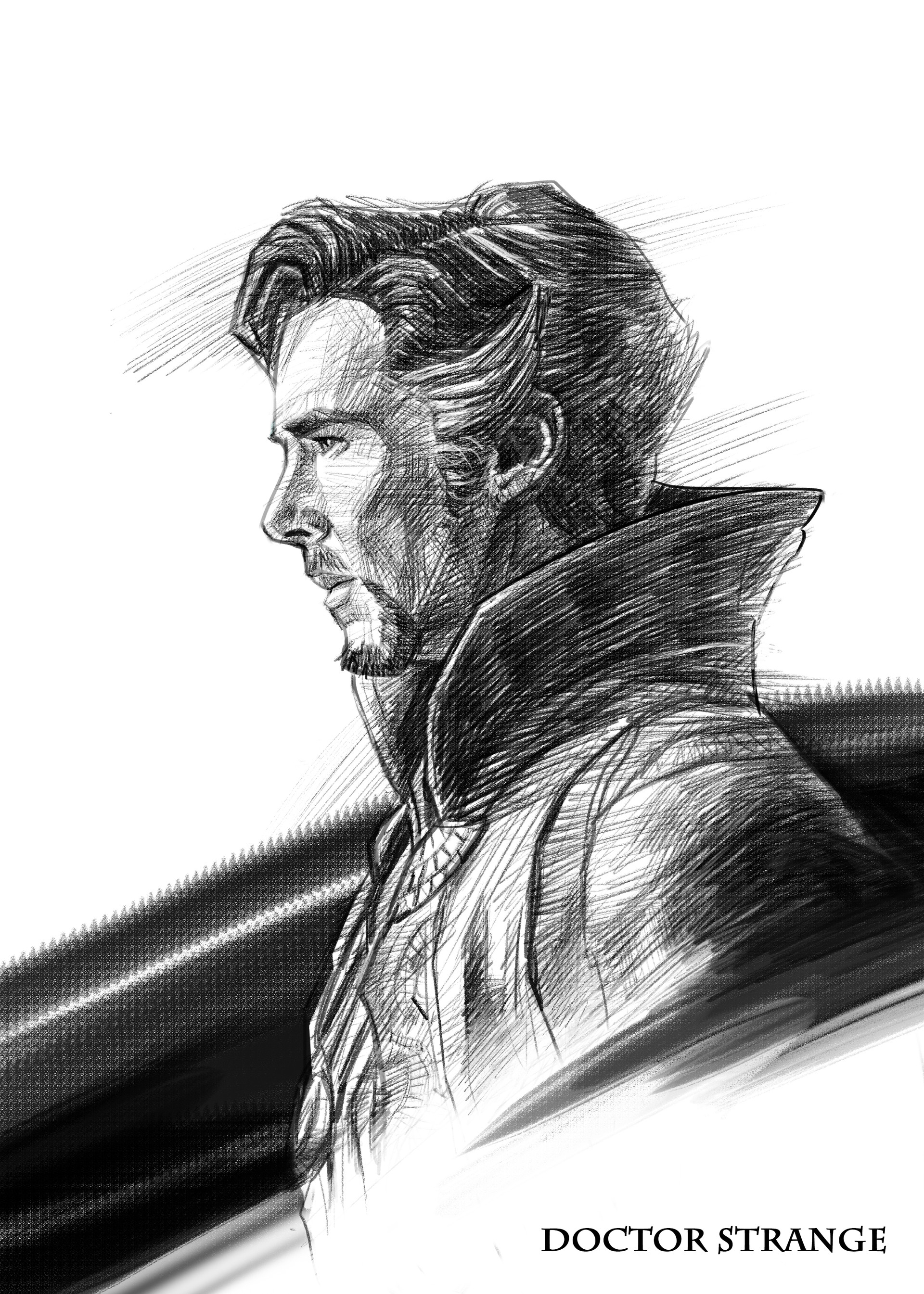 Doctor Strange #5 Sketch – Alex Ross Art
