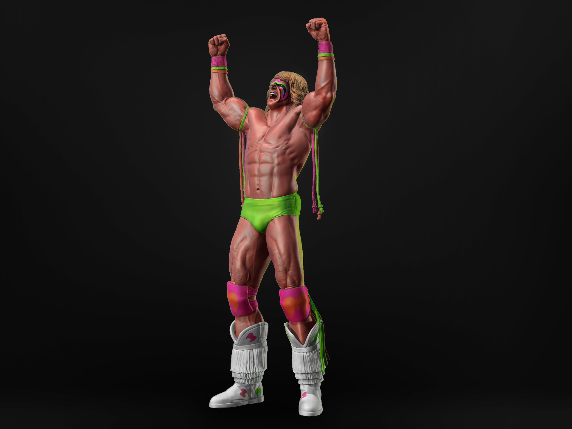 Artstation Ultimate Warrior Championship Title Collection
