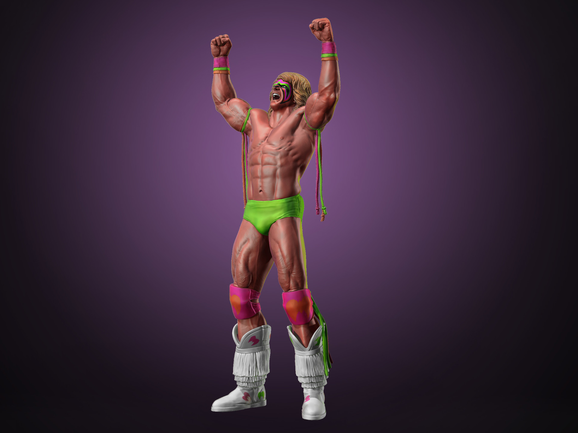 Artstation Ultimate Warrior Championship Title Collection