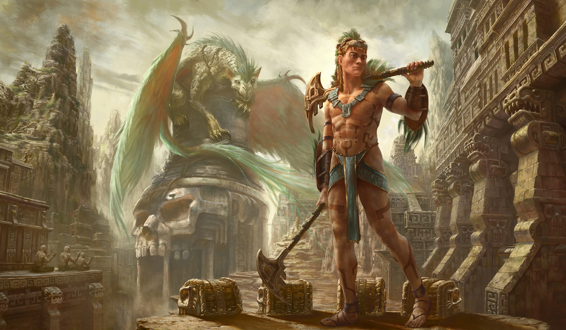 Artstation Dragon Warrior Matt Cowdery