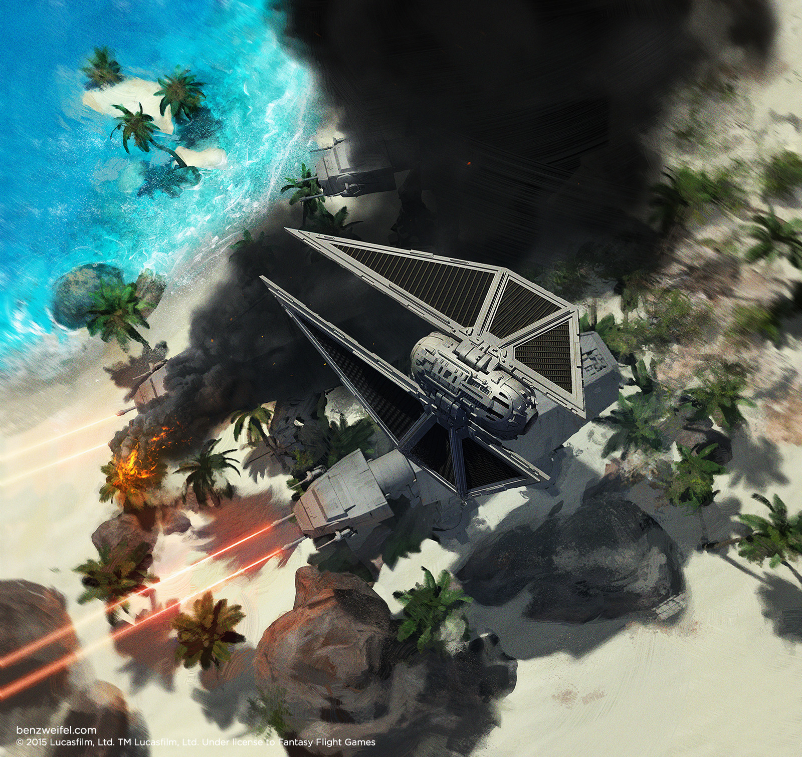 ArtStation TIE Striker