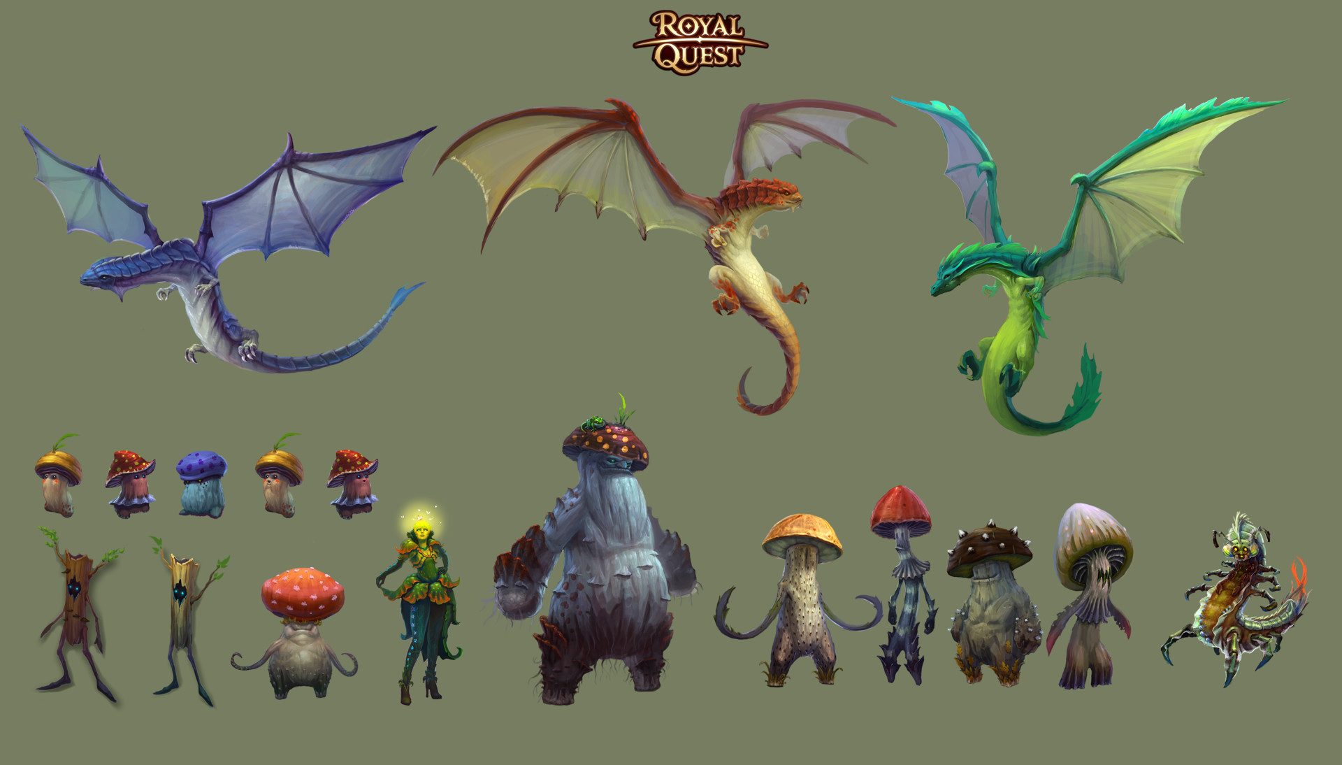 Роял квест карта саламандры