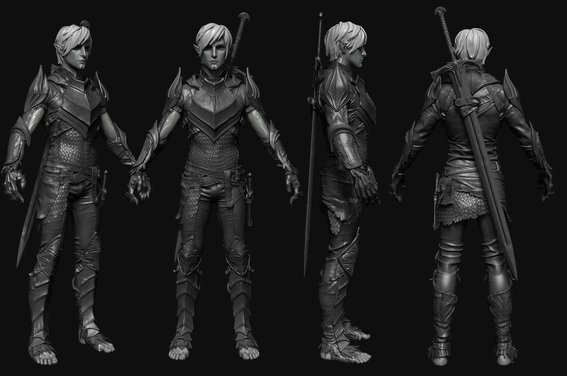 Artstation Fenris Maria Panfilova