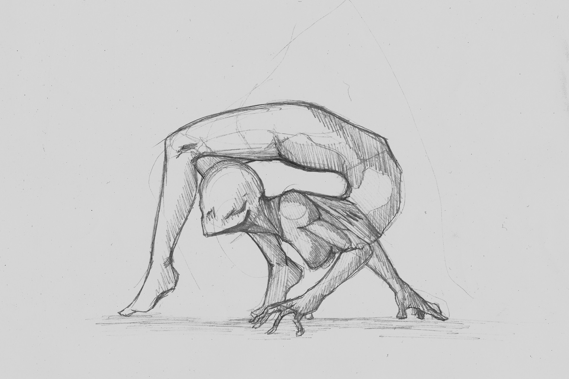 Skeleton Poses - Crawling skeleton pose | PoseMy.Art