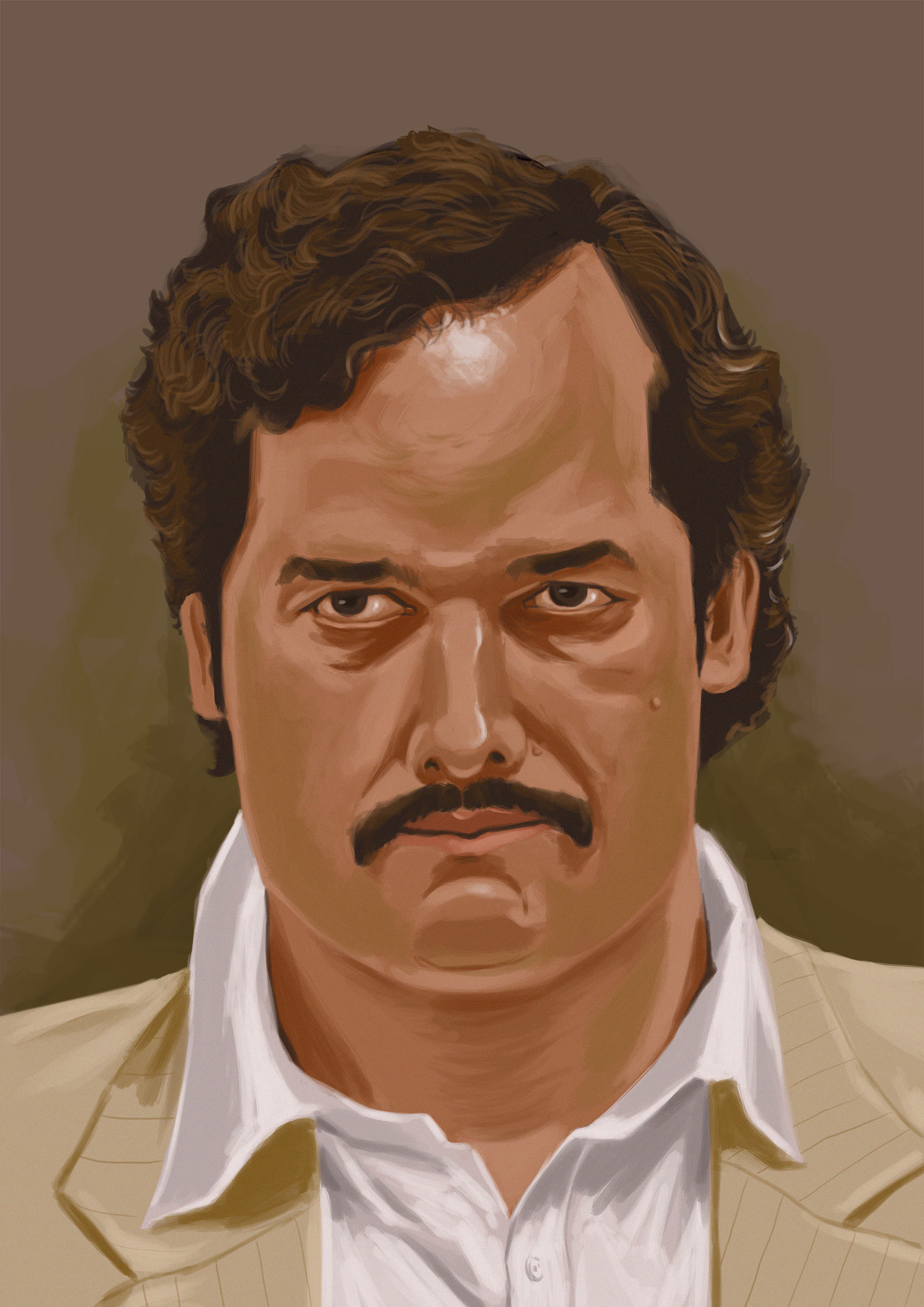 ArtStation - Wagner Moura as Pablo Escobar