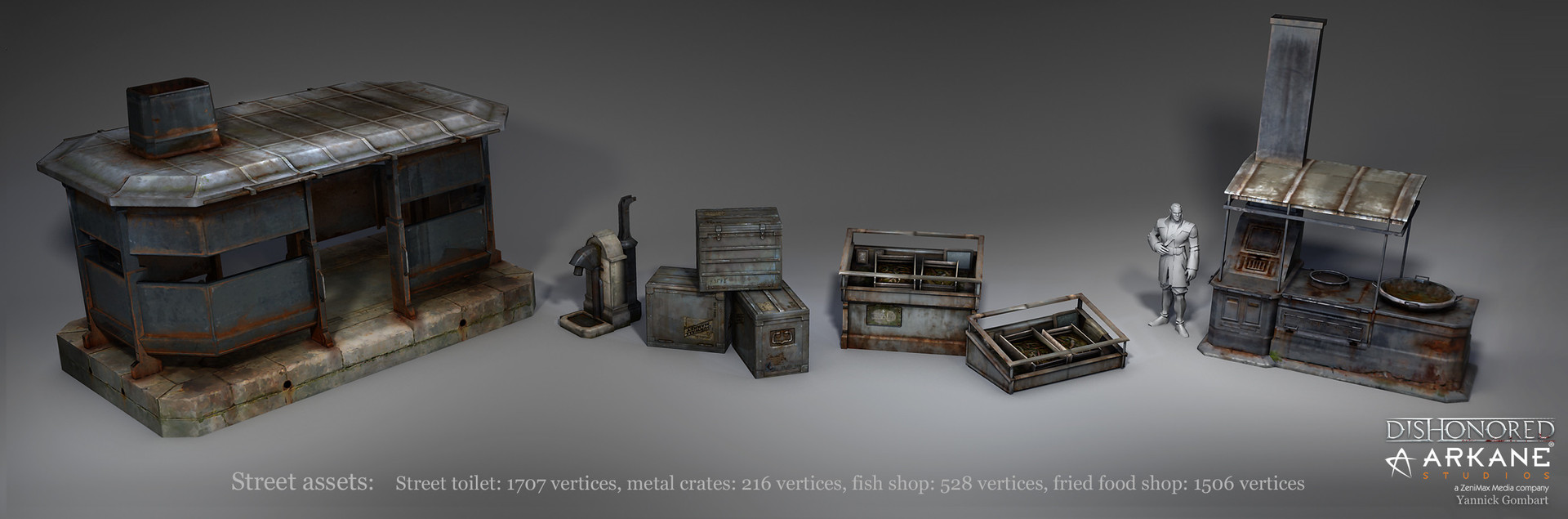 dishonored 1 concept art in modo software