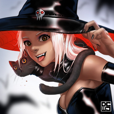 Derrick chew halloween witch
